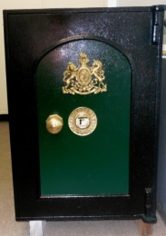 Antique Warranted Fire Proof Safe