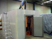 Refurbished  Chubb Vault -150ml Panels(Walls & Ceiling)